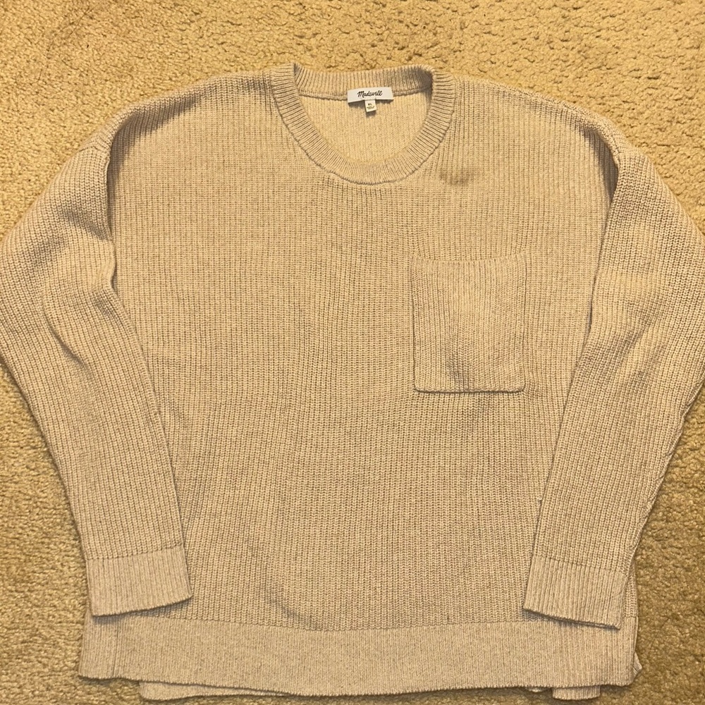 Madewell Beige Sweater